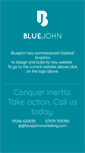 Mobile Screenshot of bluejohnmarketing.com